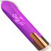 10 Modes Quiet Powerful Handheld Electric Bullet Massage Tool for Woman Sports Recovery Muscle Aches Pain Shoulder Foot Massage Relax, Handheld Mini Pocket Travel Personal Bullet Rod (Purple) view 2