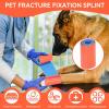 Beufee First Aid Splint, Rolled Splint Universal Aluminum Splint Dog Splint Emergency Splint Brace Support Splint for Arm Leg Broken Bones Fracture(11 * 46cm) view 3