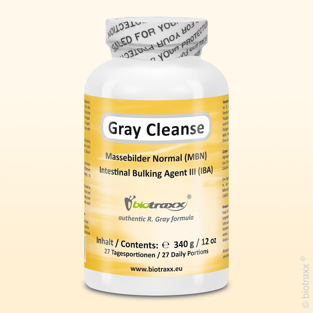 biotraxx R. Gray Mass Pictures Normal MBN, 340 g - Intestinal Care and Cleansing, Powder Mix