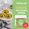 EATALIAN BY AMZ BETTER Vegan Pistachio Cream with No Added Sugar, Vegan Spread, Ideal on Bread, Perfect with Ice Cream and Dubai Chocolate, 200g Made in Italy view 2