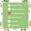 EATALIAN BY AMZ BETTER Vegan Pistachio Cream with No Added Sugar, Vegan Spread, Ideal on Bread, Perfect with Ice Cream and Dubai Chocolate, 200g Made in Italy view 3