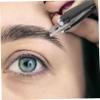 DOITOOL 4pcs Men Eyebrow Tweezers Kit Precision Eyebrow Removal Retractable Slanted Pinch Clip Hair Makeup Tool Random Color view 3