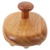Beatifufu Manual Massage Tools Sandalwood Therapy Brush Neck Massager for Back Shoulder Foot Gua Sha Tool view 1