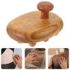 Beatifufu Manual Massage Tools Sandalwood Therapy Brush Neck Massager for Back Shoulder Foot Gua Sha Tool view 2