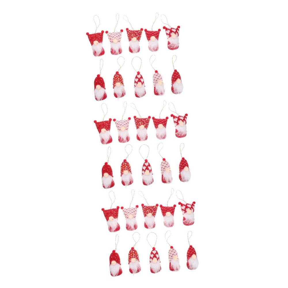 Zerodeko 30pcs Cloth Doll Pendant Valentine's Party Hanging Decor Delicate Cloth Doll Decor for Valentine's Day Party Hanging for Adorns