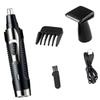 Didiseaon 1 Set Multi-Function Hair Shaving Device for Men Rechargeable Nose Hair Clippers Washable Stainless Steel Head Compact Design Includes Charging Plug and Cleaning Accessories view 1