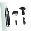 Didiseaon 1 Set Multi-Function Hair Shaving Device for Men Rechargeable Nose Hair Clippers Washable Stainless Steel Head Compact Design Includes Charging Plug and Cleaning Accessories view 2