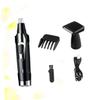 Didiseaon 1 Set Multi-Function Hair Shaving Device for Men Rechargeable Nose Hair Clippers Washable Stainless Steel Head Compact Design Includes Charging Plug and Cleaning Accessories view 3