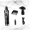 Didiseaon 1 Set Multi-Function Hair Shaving Device for Men Rechargeable Nose Hair Clippers Washable Stainless Steel Head Compact Design Includes Charging Plug and Cleaning Accessories view 4