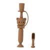 GLEAVI First Toothbrush Boy Girl Silicone Toothbrush Training Brush Oral Care Soft Bristles Bear Pattern Random Color view 1