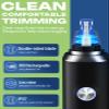 Rechargeable USB Nose & Ear Trimmer, Facial Hair Remover, Easy to Clean, Dual Edge Blades, IPX7 Waterproof view 3
