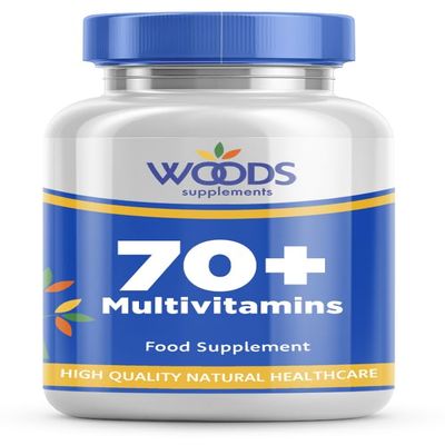 Woods Supplements - Multi Vitamin Tablets for Men & Women (180x). Combination of Multivitamins & Essential Minerals. Supply of Vitamin A,c, D & E. Immune System Booster Adult Multivitamin Over 70s