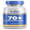 Woods Supplements - Multi Vitamin Tablets for Men & Women (180x). Combination of Multivitamins & Essential Minerals. Supply of Vitamin A,c, D & E. Immune System Booster Adult Multivitamin Over 70s view 1