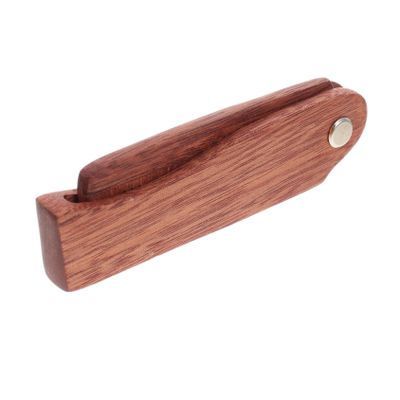 Angoily Sandalwood Beard Comb Wooden Folding Comb for Men Hair Grooming at Home