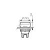 Baco Drucktaster Flach (L21AA01) Brand view 2
