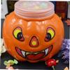 JOINPAYA Candy Toy Pumpkin Bucket Lid for Halloween Party Decorations Portable Pumpkin Bucket for Holding Treats for Boys and Girls Parties view 4