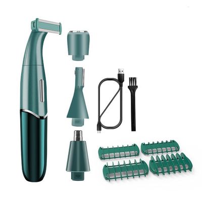 4 in 1 Intimate Areas Haircut Shaver Women Bikini Line Sensitive Razors Hair Shaving Trimmer Face Beard Clipper, A