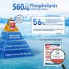 Krill Oil Omega 3 Supplement 1000mg 90 Softgels EPA & DHA, Pure Antarctic Krill Oil with Astaxanthin and 56% Phospholipids Laboratory Tested view 3