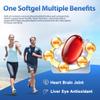 Krill Oil Omega 3 Supplement 1000mg 90 Softgels EPA & DHA, Pure Antarctic Krill Oil with Astaxanthin and 56% Phospholipids Laboratory Tested view 4