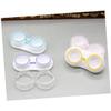 CAXUSD 15pcs Portable Lens Case Storage Set Hard Case for Glasses Lens Holder Clip for Travel Outdoor view 3