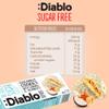 Diablo No Added Sugar Coconut Cookies with Caramel & Peanuts  Delicious No Sugar Biscuits, Guilt-Free Snacks for Adults and Families, Crumbly Sweet Treats Sweetened with Maltitol, 100g (Pack of 6) view 2