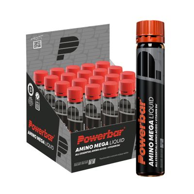 Powerbar - Black Line - Amino Mega Liquid - 20x25ml - Vitamin B6