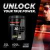Powerbar - Black Line - Iso Fuel 30 - Lemon - 608g - Vegan, isotonic Sports Drink view 2