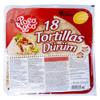 10" Poco Loco Flour Tortillas 6 x 18 Case / Mexican Wheat Flour Tortilla Wraps for Burritos, Flexible Large Wraps view 1