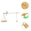 MAGICLULU Copper Gram Small Scale for Traditional Chinese Medicine 100g Portable Handheld Copper Plate Scale Storage Box for Home Herb Weighing view 2