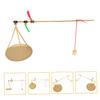 MAGICLULU Copper Gram Small Scale for Traditional Chinese Medicine 100g Portable Handheld Copper Plate Scale Storage Box for Home Herb Weighing view 4