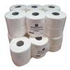 2 Ply Mini Jumbo Toilet Rolls Tissue Paper Bulk Buy Not Recycled Pure Soft Super Maxx (48 Rolls) view 1