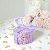 Chocolate Mini Dragees - MINI Heart Shaped Sugar Coated Confectionery - Lilac - For Wedding Favours and Baby Showers - Pack of 500 Hearts (500 Grams) view 3