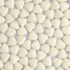 Chocolate Mini Dragees - MINI Heart Shaped Sugar Coated Confectionery - Ivory - For Wedding Favours and Baby Showers - Pack of 100 Hearts (100 Grams) view 1