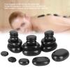 20Pcs/Set Massage Stones,Hot Rock Massages, Hot Spa Black Basalt Oval Shape Stone Hot Stones for Massage for Essential Oil Pedicure Massage Body Relaxation view 2