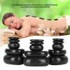 20Pcs/Set Massage Stones,Hot Rock Massages, Hot Spa Black Basalt Oval Shape Stone Hot Stones for Massage for Essential Oil Pedicure Massage Body Relaxation view 4