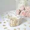 Chocolate Mini Dragees - MINI Heart Shaped Sugar Coated Confectionery - Ivory - For Wedding Favours and Baby Showers - Pack of 500 Hearts (500 Grams) view 3
