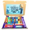 BEST DAD Chocolate Hamper | Gift for Daddy | Birthday Gift for Best Dad | Fathers Day Gift for Best Dad (Happy Fathers Day) view 1
