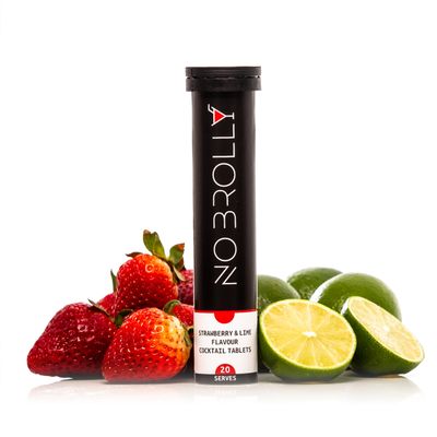 No Brolly - Strawberry and Lime Concentrate - Flavour your Cocktail on the go... (20xServes)
