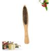 DOITOOL 2pcs Portable Beard Brush Bristles for Men Styling and Cleaning Features Long Handle for Easy Use in Shower view 4