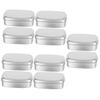 Zerodeko 10pcs Aluminum Box for Household Use as Soap Case Storage for Bathroom Storage Organisation view 1