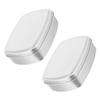 Zerodeko 10pcs Aluminum Box for Household Use as Soap Case Storage for Bathroom Storage Organisation view 2
