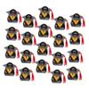 TEHAUX 50pcs Graduation Sweets Boxes Party Boxes Graduation Party Candy Holders for Decor American Sweets Small for Delicate Candy Case view 1