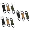 JECOMPRIS 9pcs Mask Hook Slip Nylon Mask Ear Hook Strap Also Works as Backpack Buckle and Travel view 1