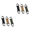 JECOMPRIS 6pcs Mask Hook Slip Nylon Mask Ear Hook Strap Behind Head Also Works as Backpack Buckle view 1
