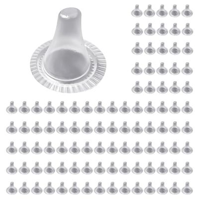 YSDYY Pack of 100 Ear Thermometer Protective Caps, Ear Fever Thermometer Replacement Caps, Digital Ear Thermometer Protective Caps, Braun Ear Thermometer Universal Protective Caps