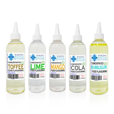 Baking Beauty and Beyond Concentrated Food Flavouring - White Chocolate (250ml)