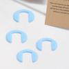 10 Pcs Eyeglass Nose Pads U Shape Anti-slip Nose Pad Silicone Stick on Pad Eyeglass Sunglasses Eye Glasses Accessories view 3