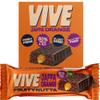 Vive Jammy Jaffa Orange Fruity Nutta Bars  Vegan Fruit & Nut Snack with Real Jam Filling  80% Fruit & Nut, Belgian Chocolate Coated, High Fibre, Gluten-Free  Pack of 20 Healthy Snack Bars view 1