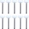 10 Pcs Toothpaste Squeezer,Stainless Steel Toothpaste Tube Squeezers, Metal Toothpaste Dispenser Squeezers for Bathroom (Silver) view 1
