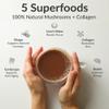BiOptimizers Chocolicious Mushroom Breakthrough | Nootropic Supplement Blended Powder of Mushroom, Collagen & Superfoods: Lions Mane, Chaga, Reishi | 30 Servings view 3